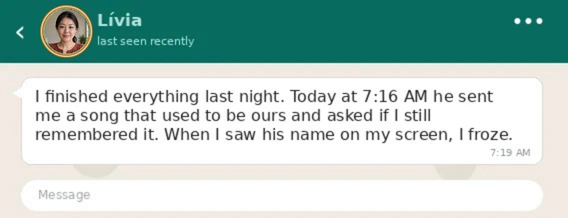 Story shared by a woman who used the Two-Name Ritual — 02